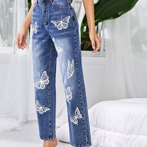 Butterfly jeans